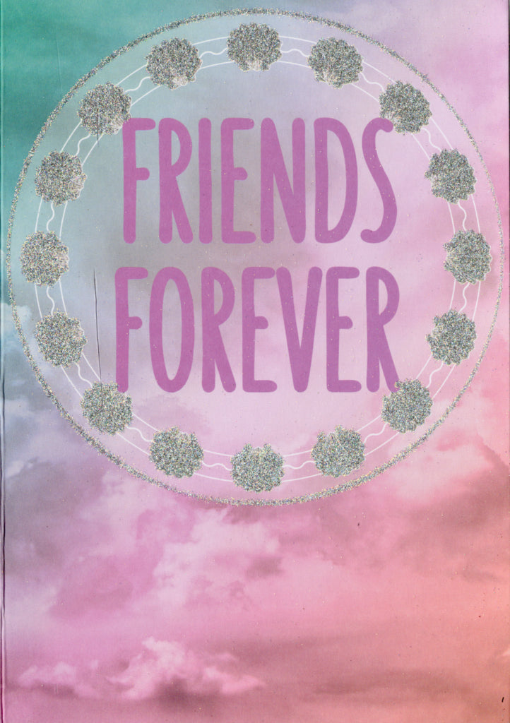 Friends Forever Blank Greeting Card Retail $3.99. Inside: Blank | 7805 | 255378