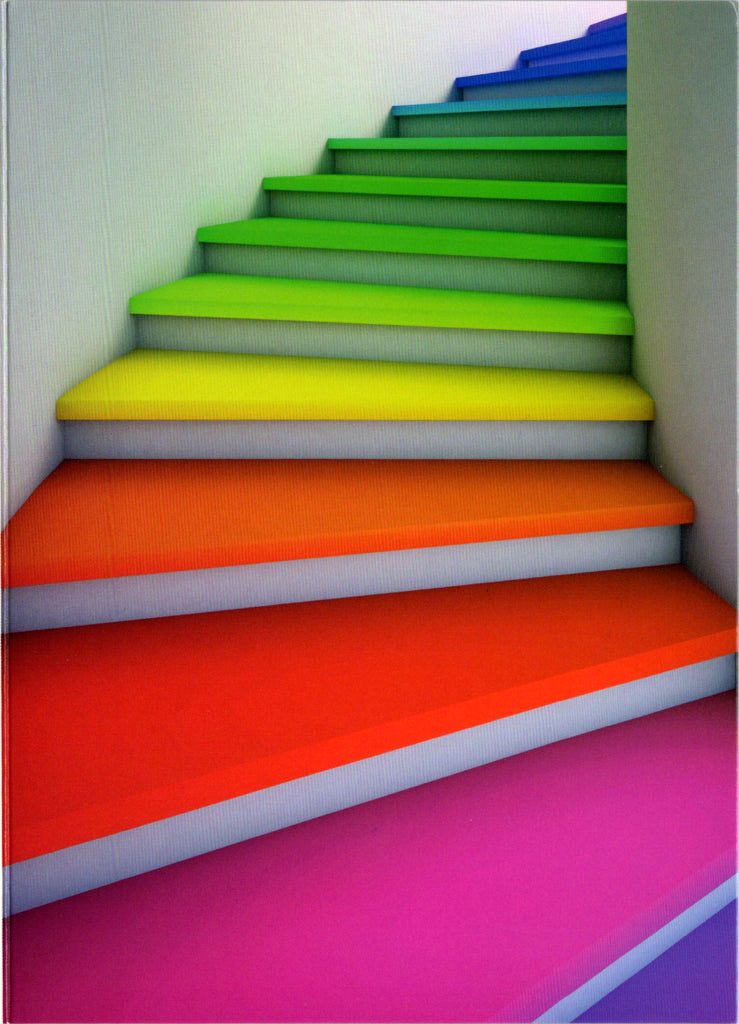 Rainbow stairs blank card Retail $2.99. Inside: BLANK | 6921 | 255462