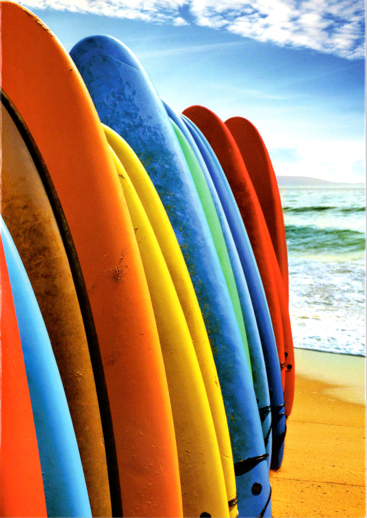 Surfboards blank card Retail $2.99. Inside: BLANK | 7769 | 255485