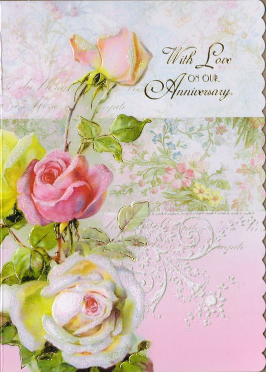 EMB - ROSES WITH LOVE OUR ANN Greeting Card | CRGN4042 | 255761