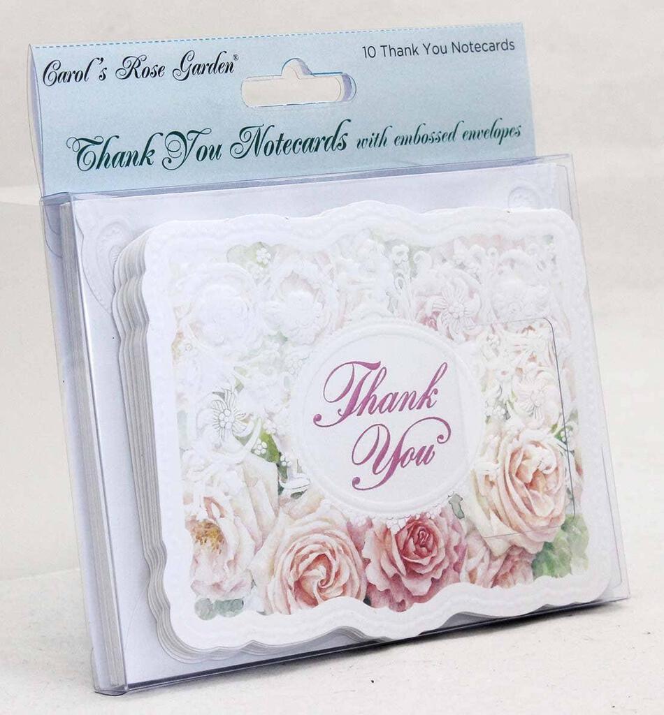 For Arts Sake Apricot Roses Gift Thank You 4x5 Blank Cards Boxed Notecard Set With 10 Embossed Envelopes. BTY0118 | 256052