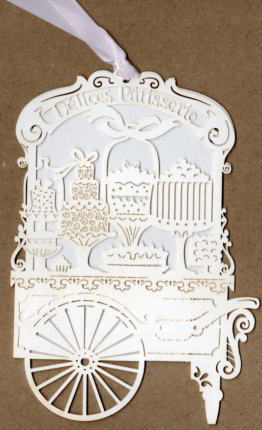 Sweets stand blank card Retail $3.99. Inside: Blank inside. | 7403 | 256144