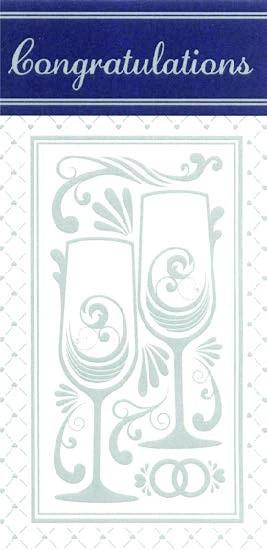 Wedding money holder Retail $2.99  Inside: Congratulations on this happy occasion... 5x7 Greeting Card | 7988 | 256660