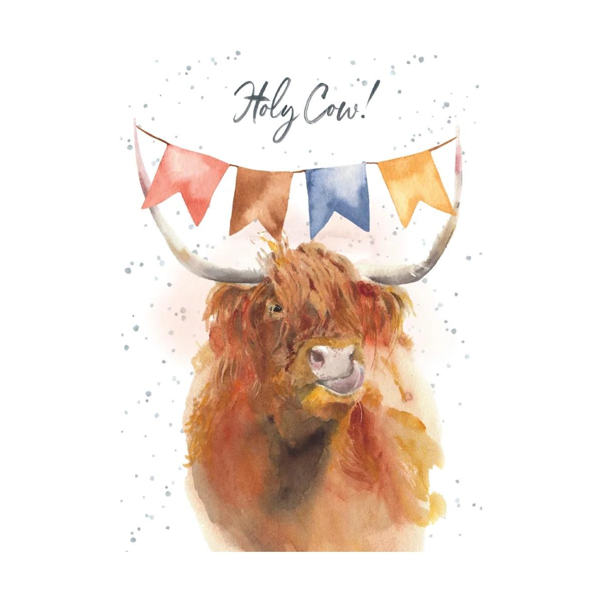 Hopper Cards- Holy cow- Birthday. Retail $5.00. Dimensions: 5x7 INSIDE: It's your Birthday! | HOP0018 | 258273