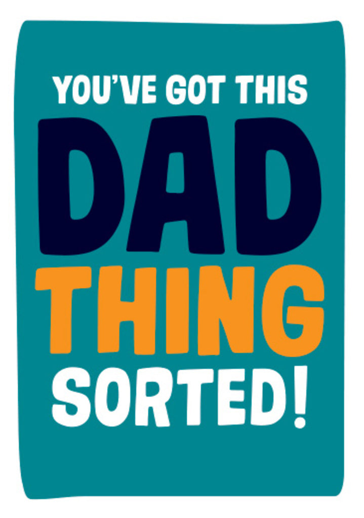 Dean Morris Dad Thing Sorted Funny Humor Greeting Card 5x7 DAD30 | 259342