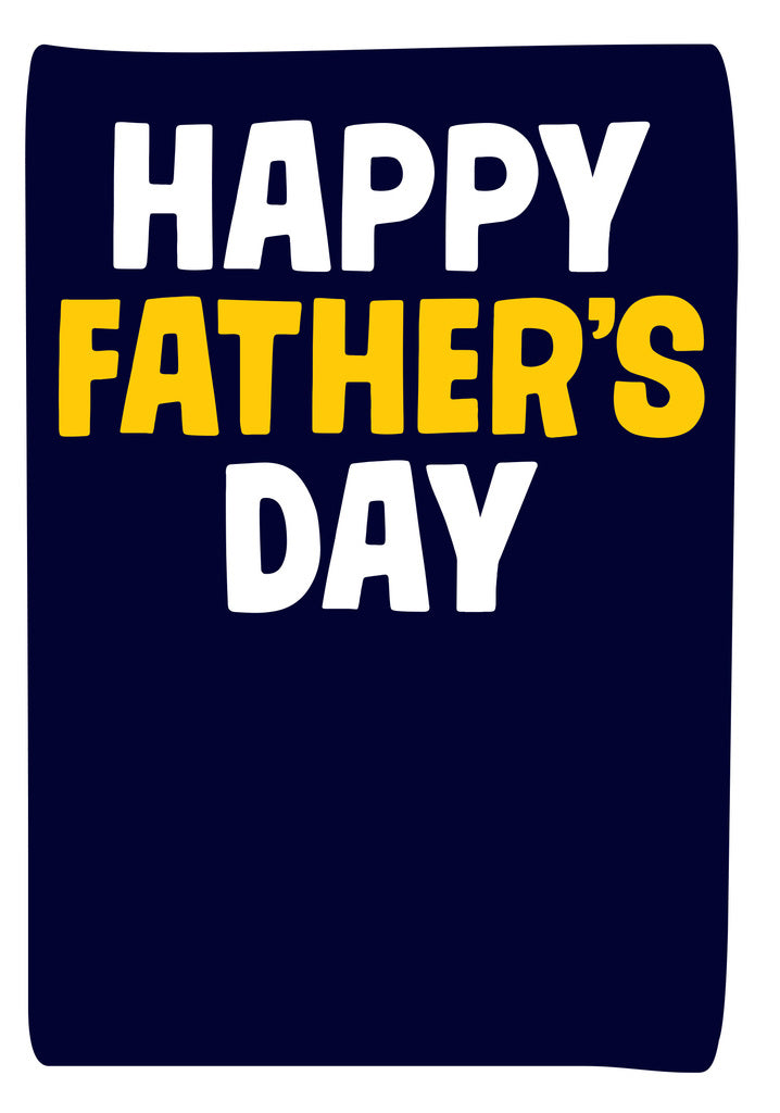 Dean Morris Happy Father's Day Funny Greeting Card 5x7 DAD44 | 259356