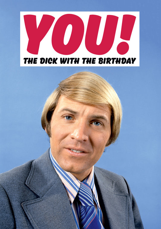 Dean Morris You Man Looking Intensely Funny Birthday Greeting Card 5x7 DMA215 | 259399