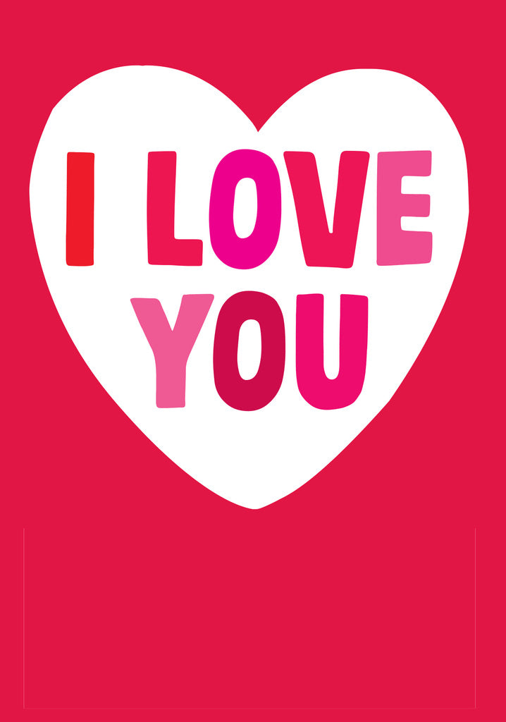 Dean Morris I Love You Funny Greeting Card 5x7 DMV125 | 259721