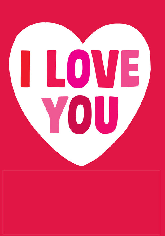 Dean Morris I Love You Funny Greeting Card 5x7 DMV126 | 259722