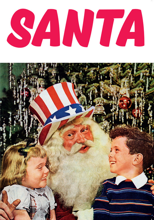 Dean Morris Santa Claus Children Vintage Funny Christmas Greeting Card 5x7 DMX248 | 259890