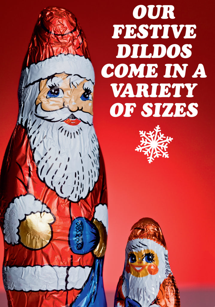 Dean Morris Festive Dildos Variety Of Sizes Funny Christmas Greeting Card 5x7 DMX254 | 259893