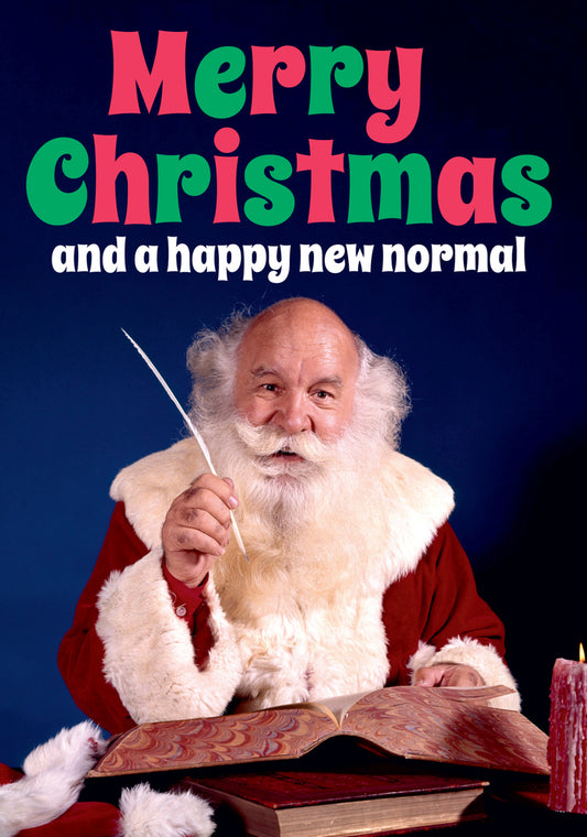 Dean Morris Merry Christmas Happy New Normal Funny Greeting Card 5x7 DMX303 | 259933