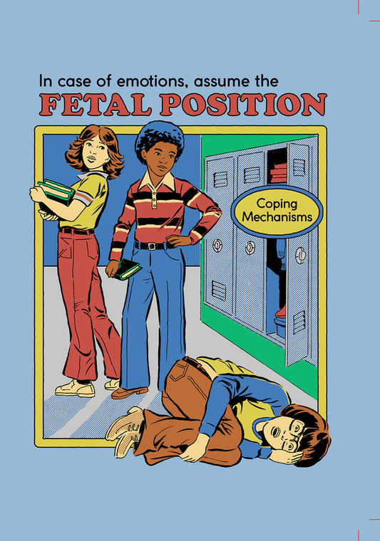 Get Well - Steven Rhodes Assume the Fetal Position Greeting Card 5x7 | 1014 | 259974