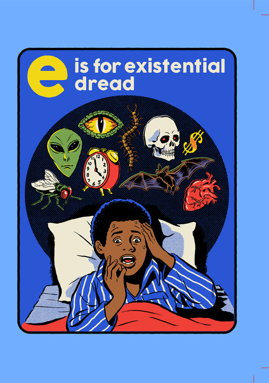 Get Well - Steven Rhodes Existential Dread Greeting Card 5x7 | 1027 | 259987