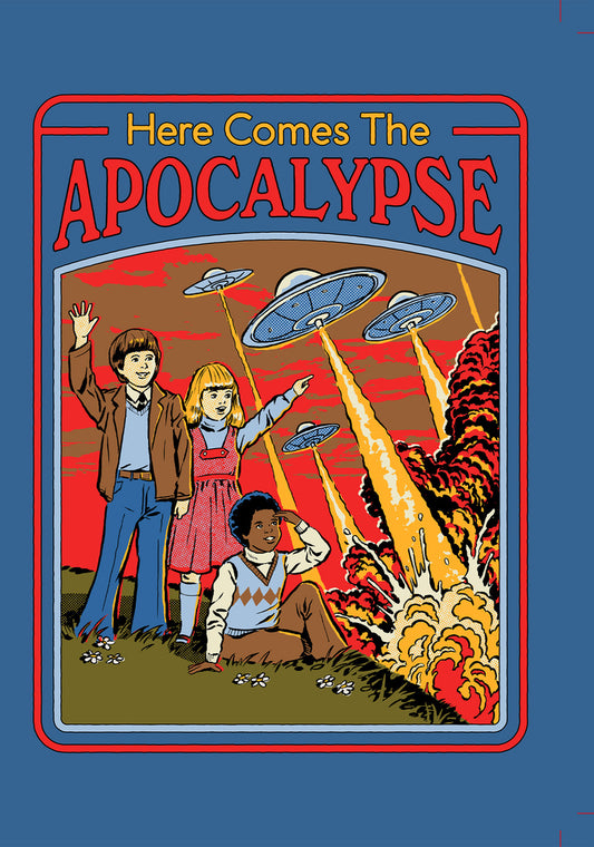 *Birthday / The dawn of a new age is upon us! Happy birthday. - Steven Rhodes Here comes the apocalypse Greeting Card 5x7 | 1037 | 259997