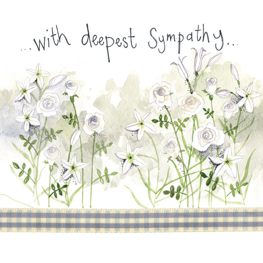 ALEX CLARK SYMPATHY FLOWERS CARD | S141 | 260666