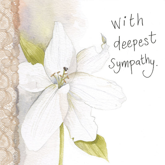 ALEX CLARK SYMPATHY CARD S40 | 260903