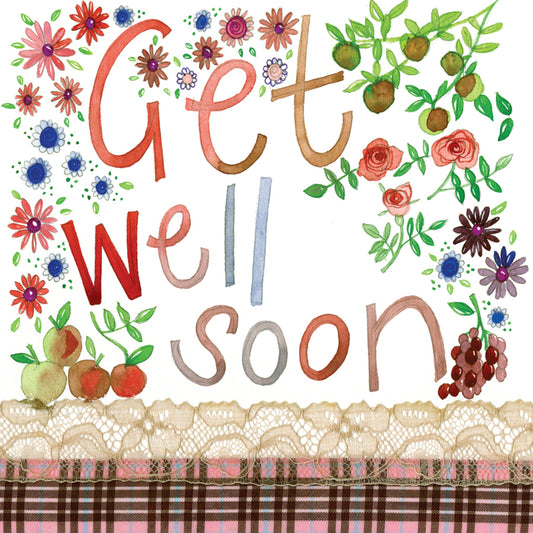 ALEX CLARK FLORAL GET WELL CARD S156 | 260961