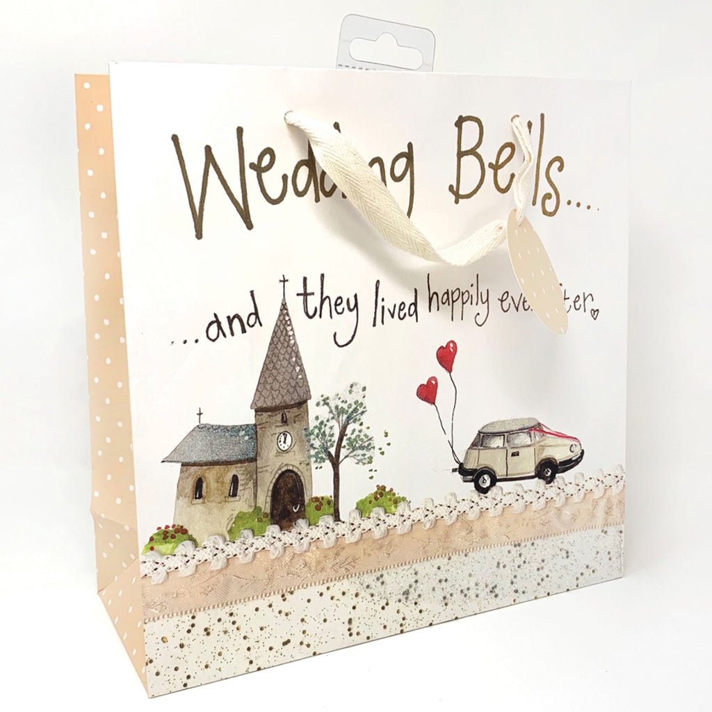 WEDDING BELLS MEDIUM GIFTBAG MB15