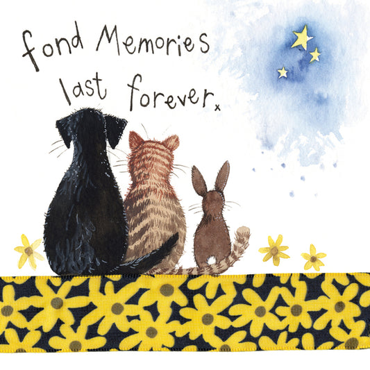 ALEX CLARK MEMORIES PET SYMPATHY CARD LS95 | 261269