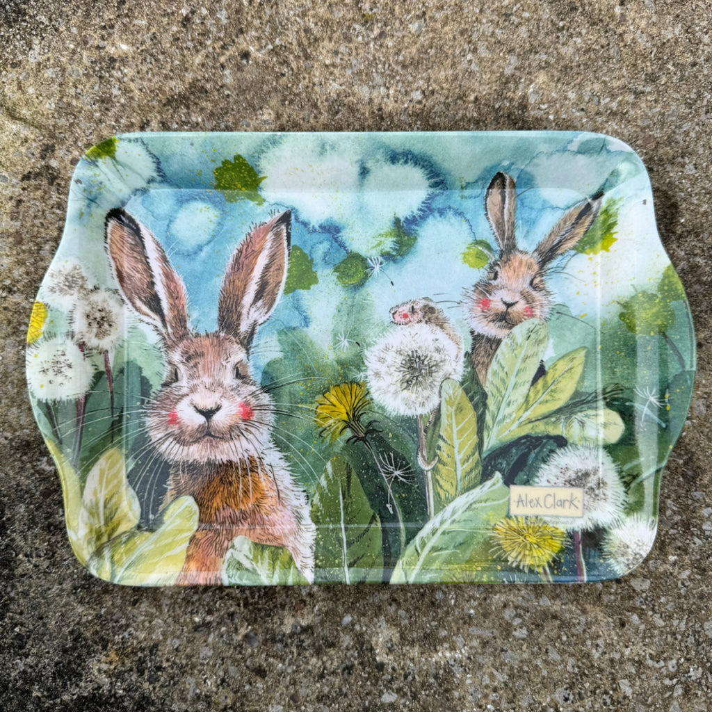 SMALL LITTLE RABBITS TRAY STY09