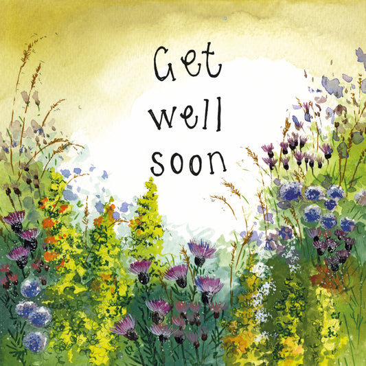 ALEX CLARK FLOWER MEADOW GET WELL SOON CARD S437 | 261394