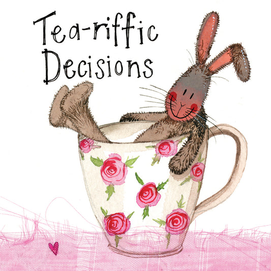 TEA-RIFFIC DECISIONS MINI MAGNETIC NOTEPAD MM39