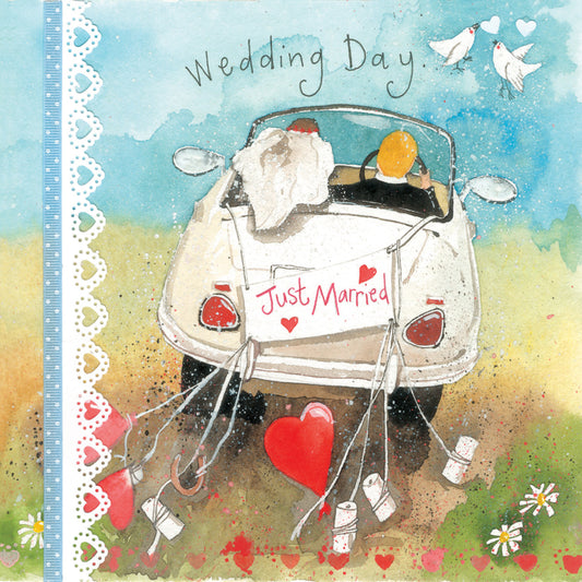 WEDDING DAY CARD AC632