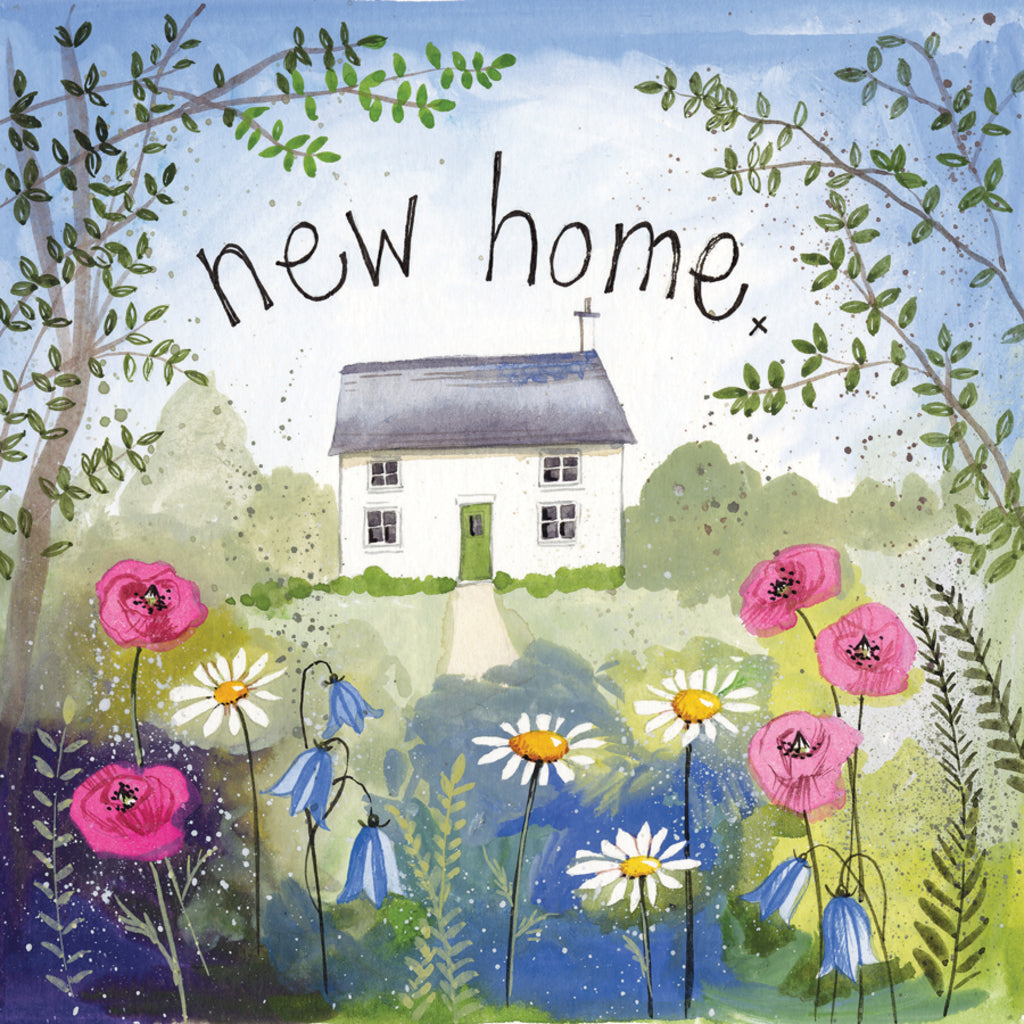 SUMMER GARDEN NEW HOME CARD AC713