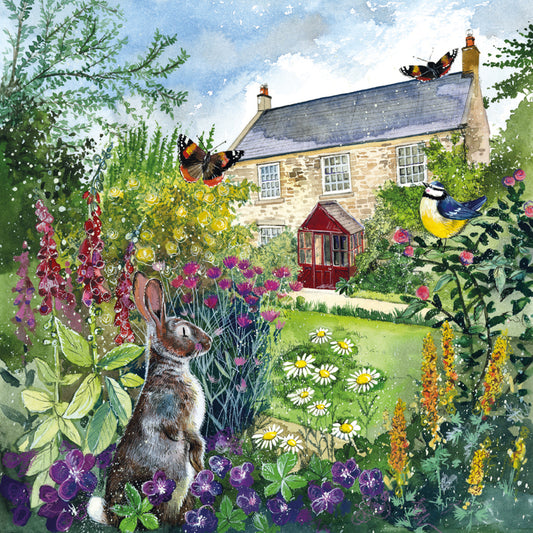 SUMMER COTTAGE CARD AC848