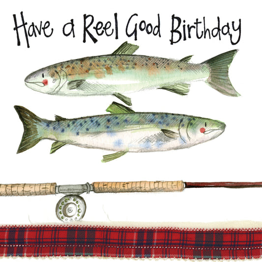 ROD & REEL BIRTHDAY CARD S102