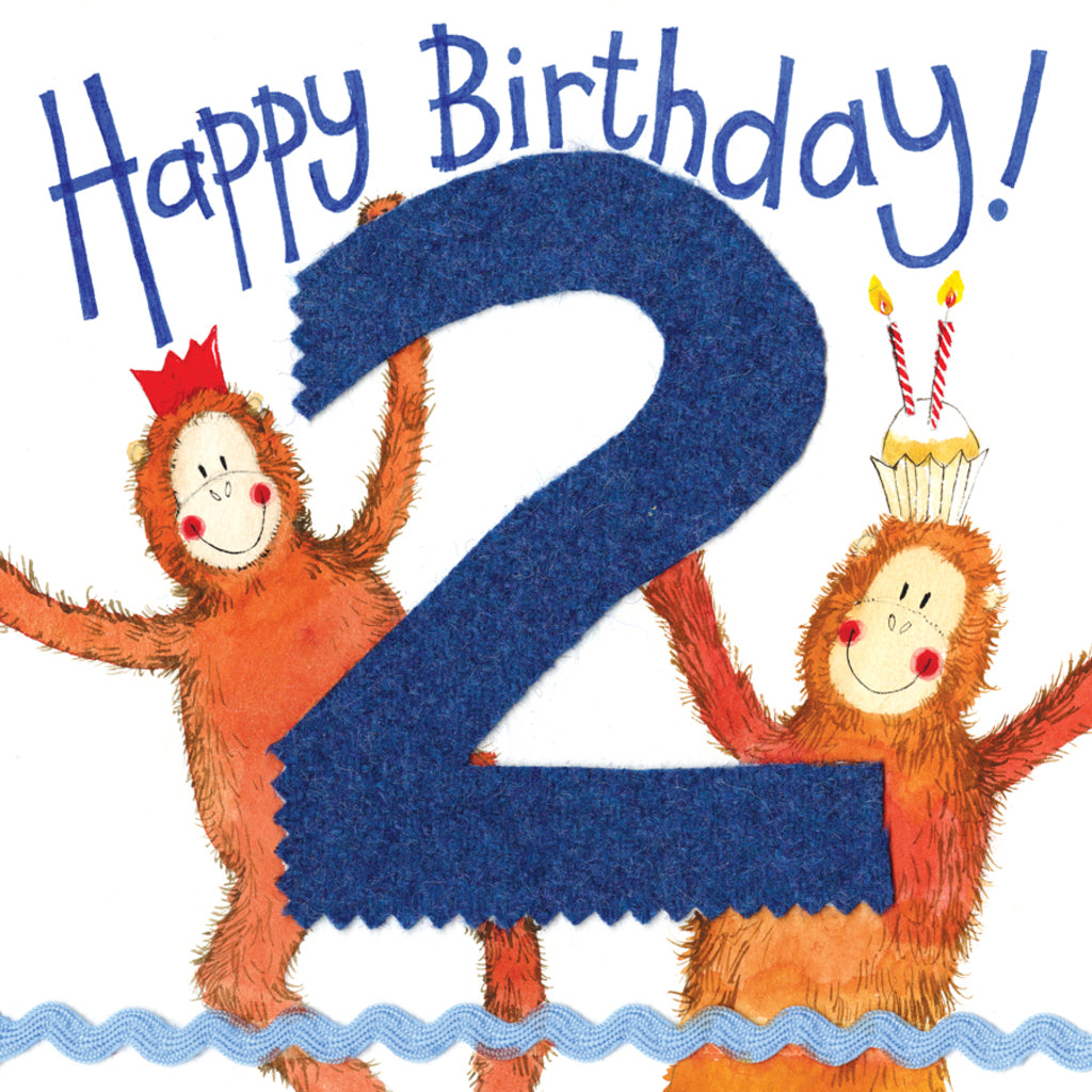 TWO FOR A BOY 2ND BIRTHDAY S133