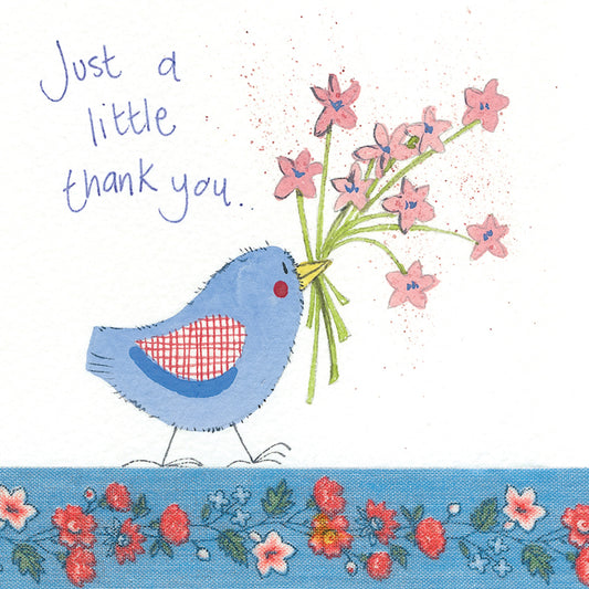 THANK YOU BIRD CARD LS6