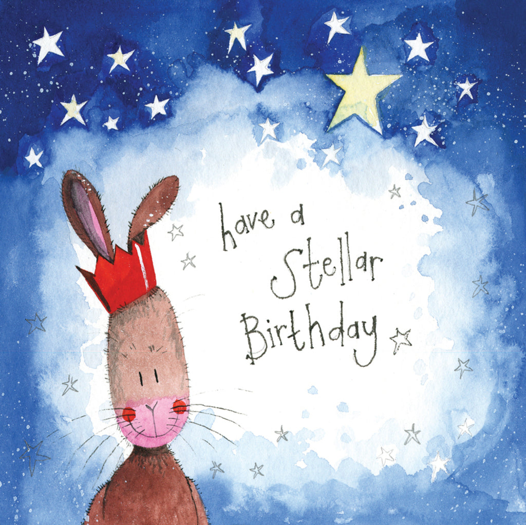 STARLIGHT BIRTHDAY FOIL CARD LS144