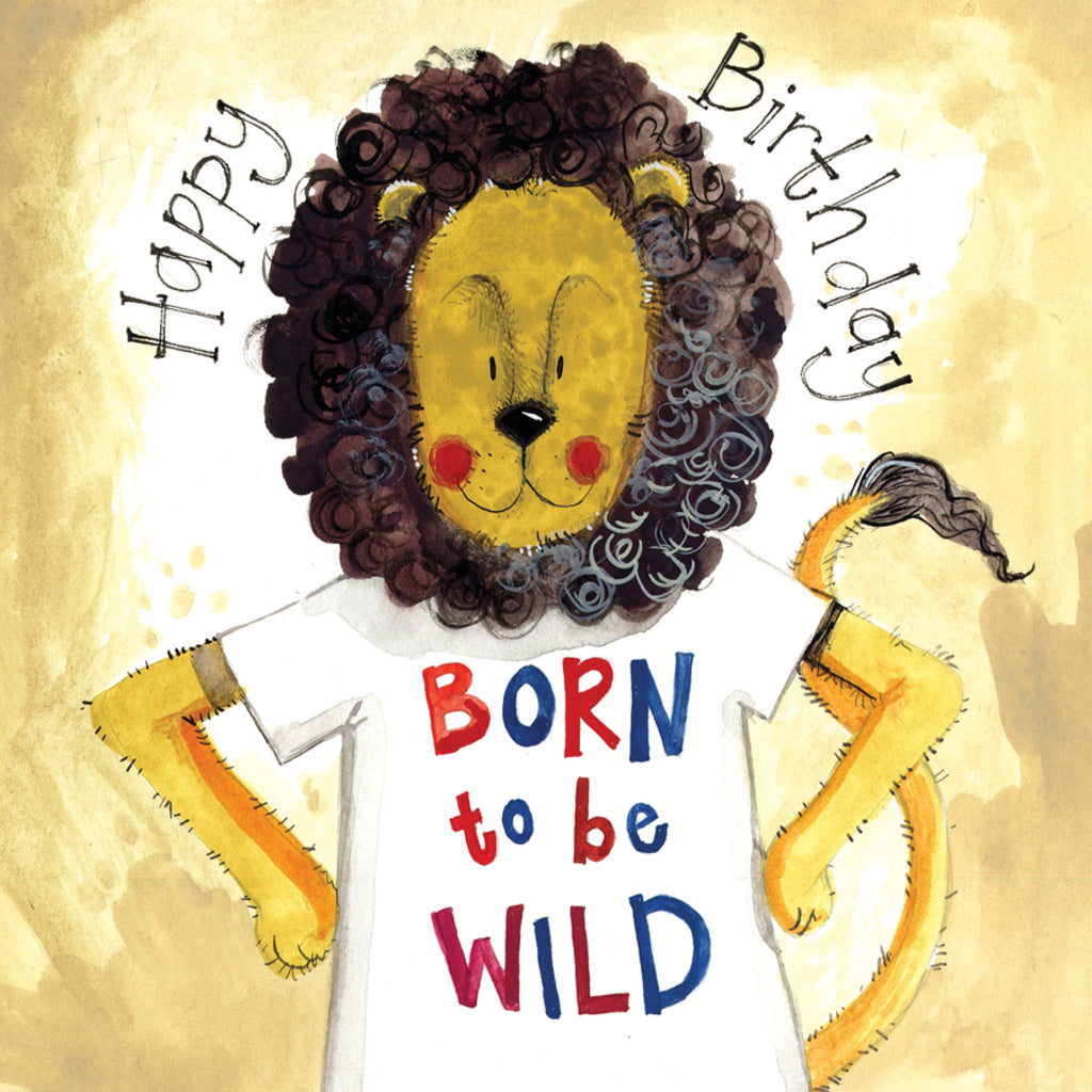 WILD SUNSHINE BIRTHDAY FOIL CARD LS149