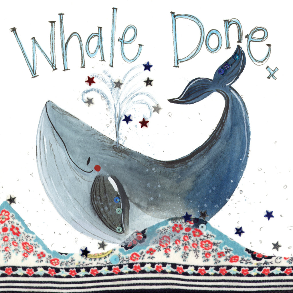 WHALE DONE CARD W30