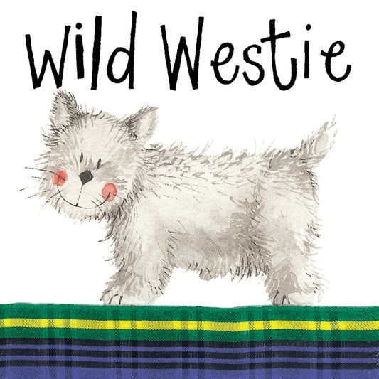 WILD WESTIE MINI MAGNETIC NOTEPAD MM18