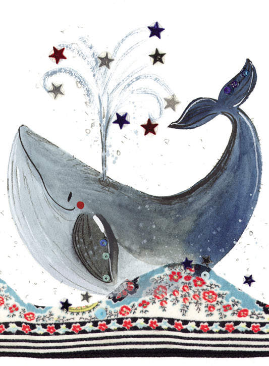 WHALE SMALL SPIRAL NOTEPADS SSN24