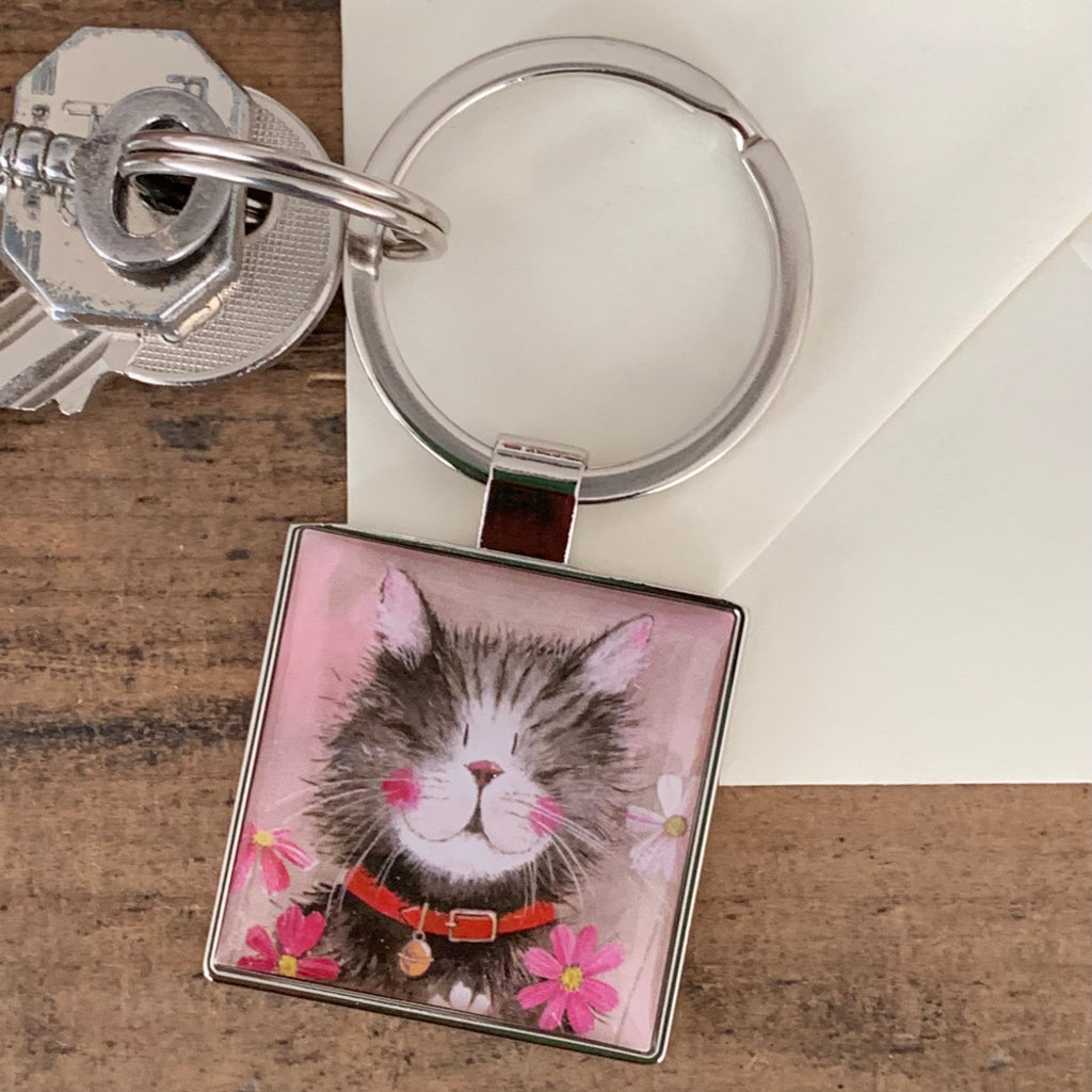 WHISKERS KEY RING K12