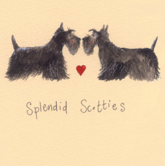 SPLENDID SCOTTIES COASTER C11