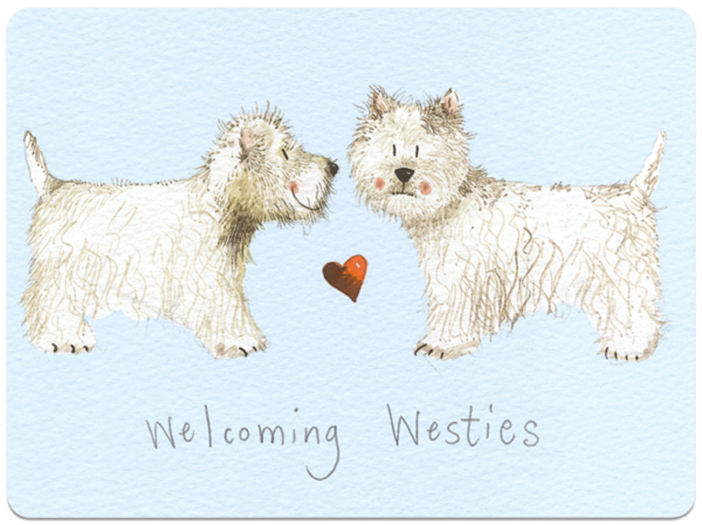 WELCOMING WESTIES PLACEMAT MT03