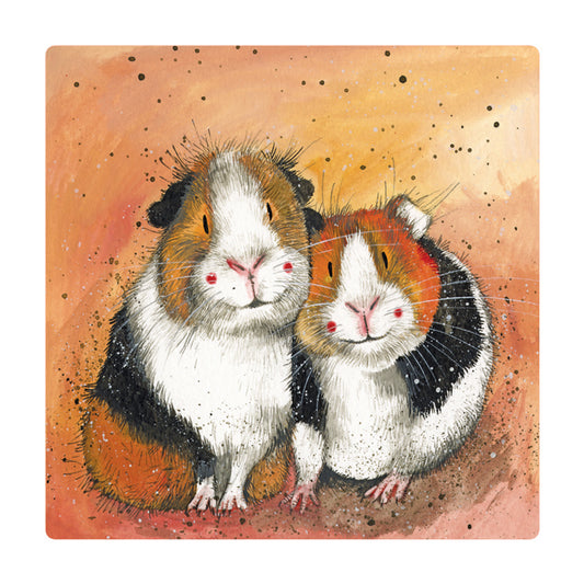 THE GUINEA PIG GUYS FRIDGE MAGNET FM205