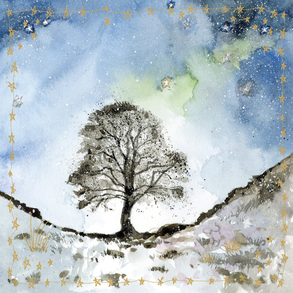 SYCAMORE GAP SPARKLE CARD S561