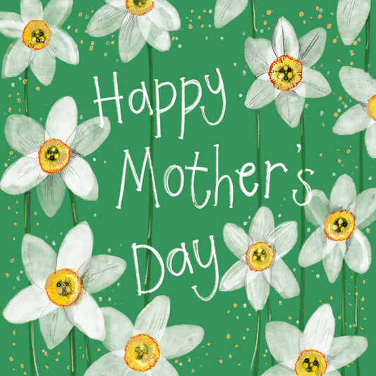 SPRS56 NARCISSI MOTHERS DAY CARD SPRS56