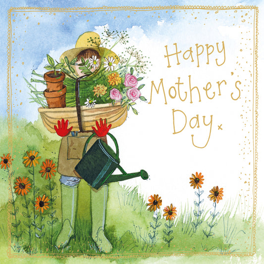 SPRS58 IN THE GARDEN MOTHERS DAY CARD SPRS58