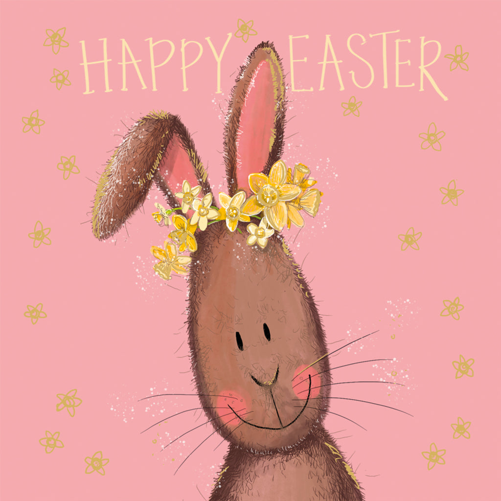 SPRS71 BUNNY EASTER CARD SPRS71