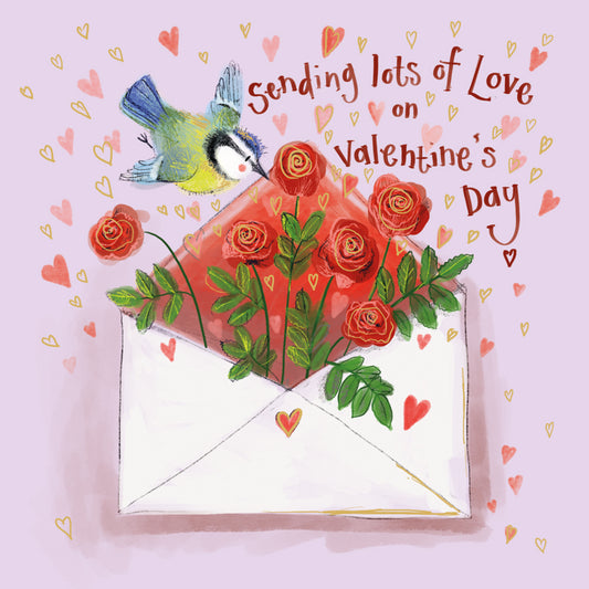 SPRS62 ENVELOPE VALENTINE CARD SPRS62