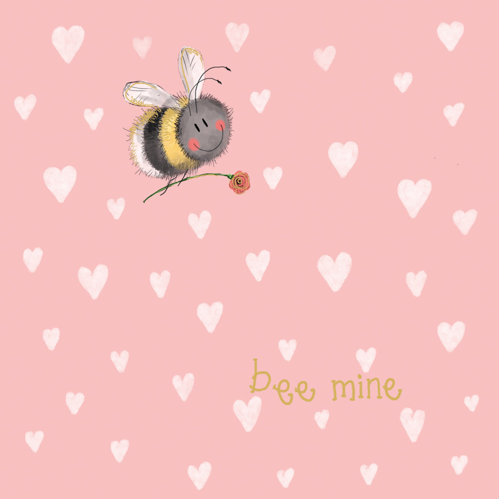 SPRS63 BEE MINE BEE VALENTINES CARD SPRS63